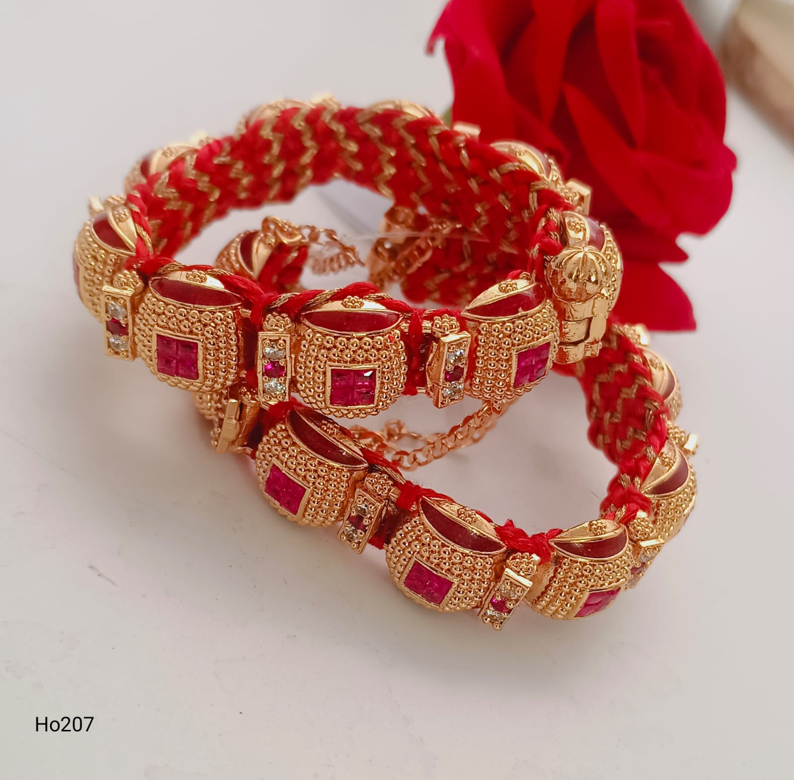 Elephant Design Bracelet Set