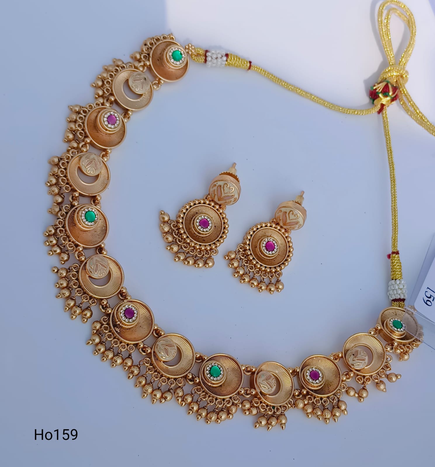 Desi Gold Necklace Set